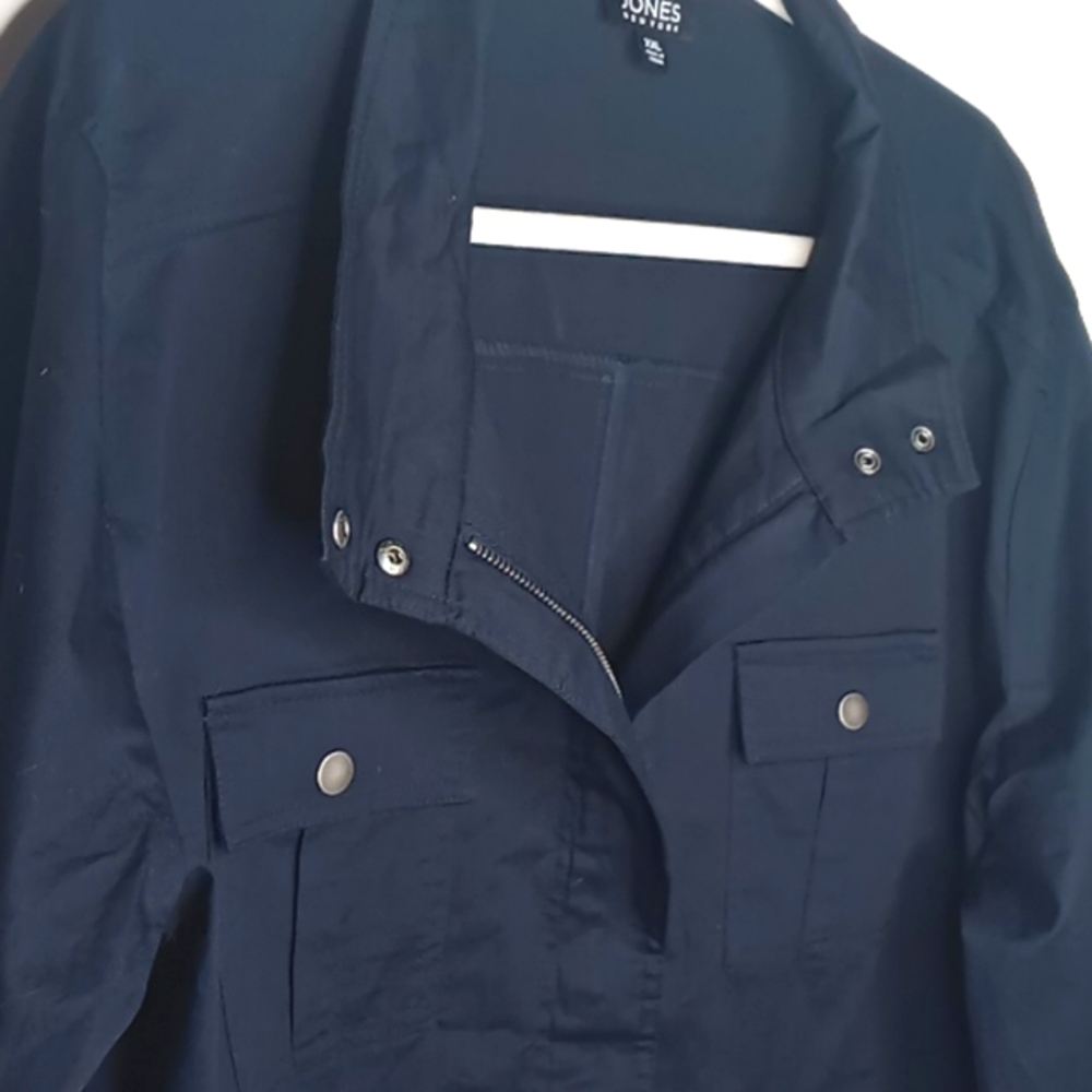Jones New York Utility Jacket Navy Blue - XXL - Picture 4 of 12